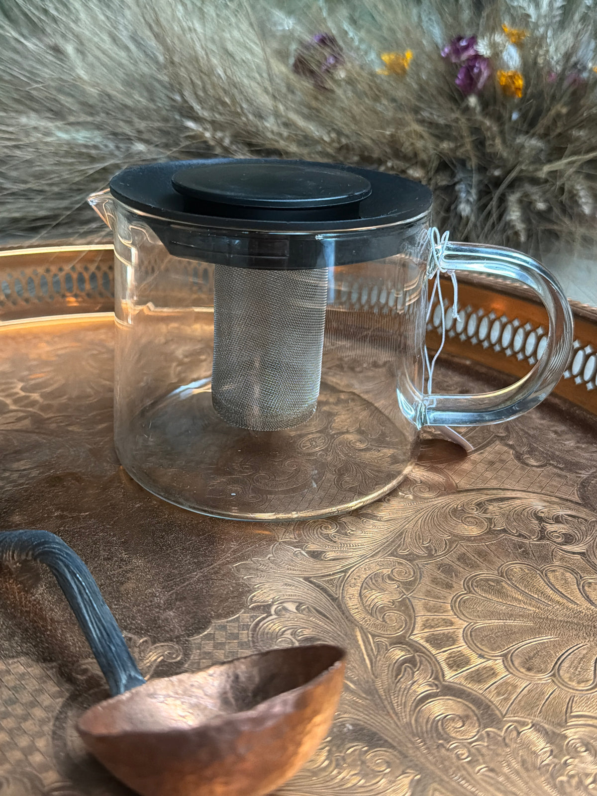 Medium Glass Pot Infuser