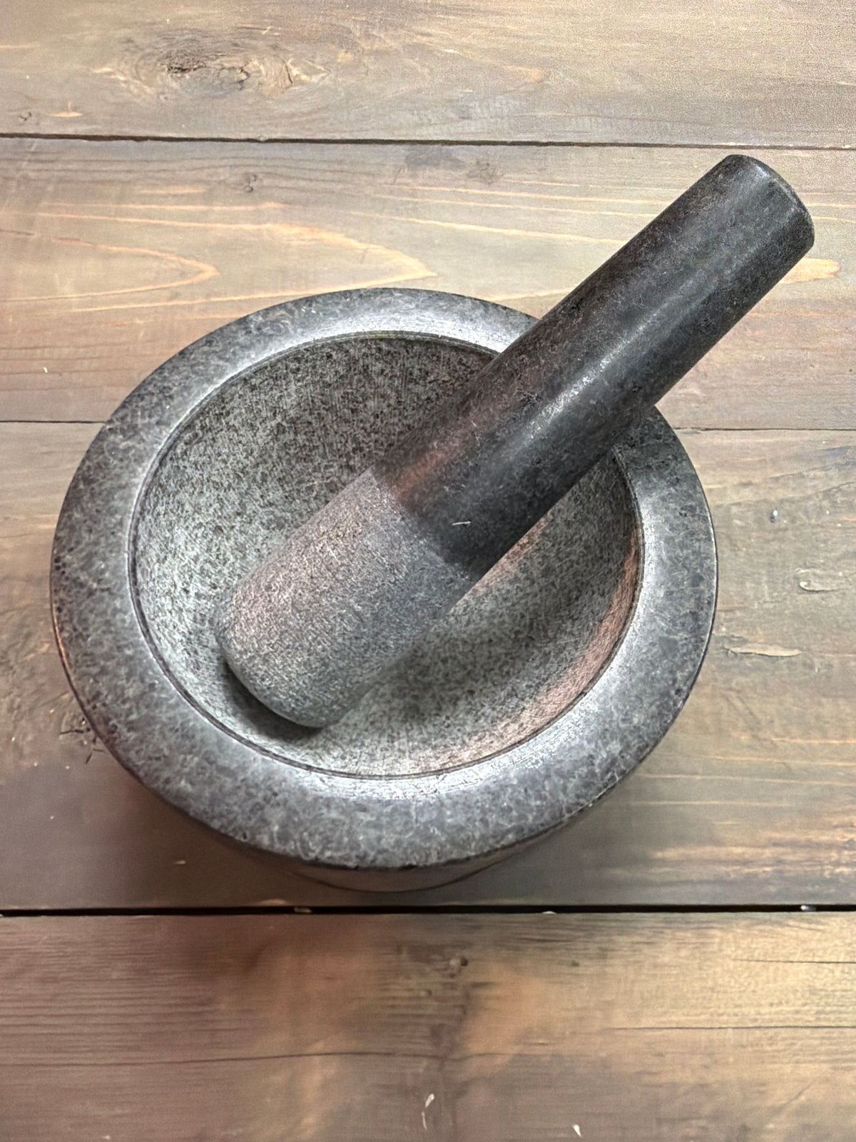 Large Granite Morter & Pestle