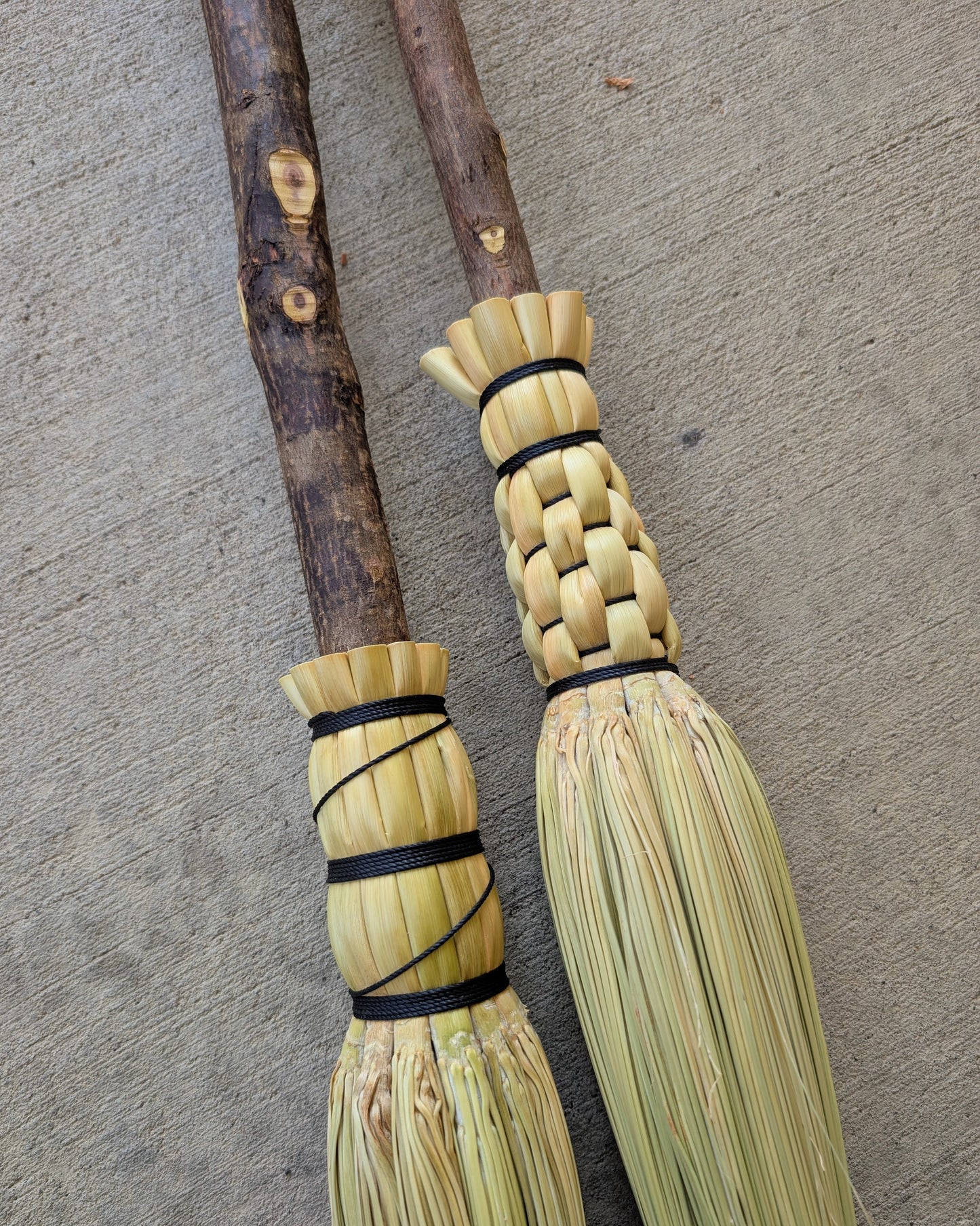 Cobwebber Broom Weaving