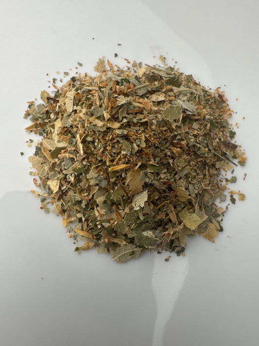 Linden Leaves and Flower Cut