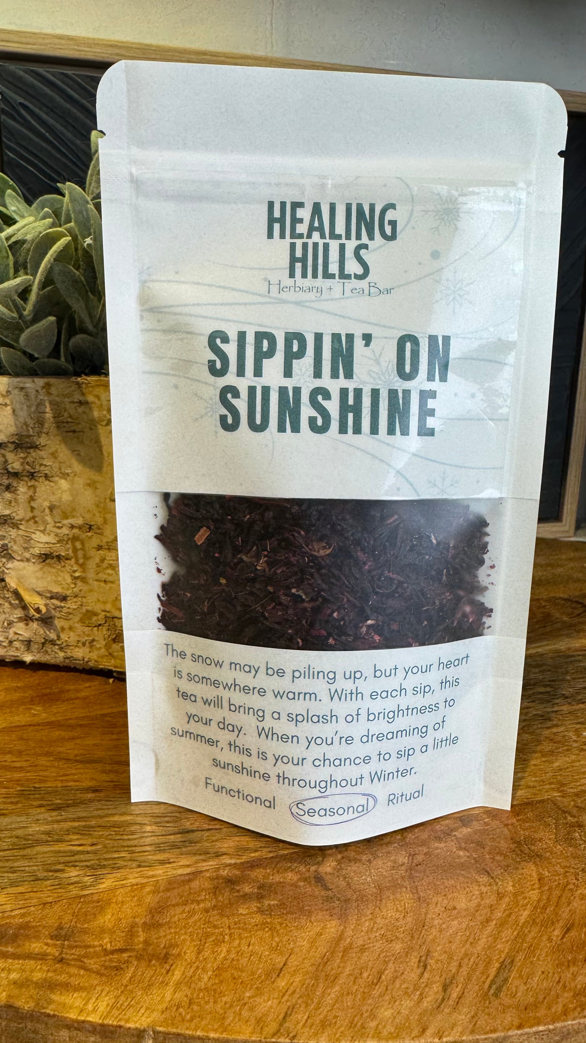 Sippin' On Sunshine - Limited Edition Seasonal Blend, Indulge in a tropical getaway with our Limited Edition Seasonal Blend, Sippin' On Sunshine. This unique tea blend will transport you to a sunny paradise, even in the midst of winter. Say goodbye to the