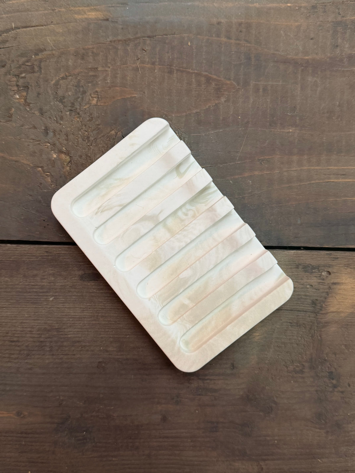 Mineral Stone Soap Dish - Sage
